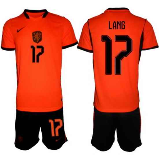 Men Netherlands 2026 Soccer Jerseys Orange #17 Noa Lang